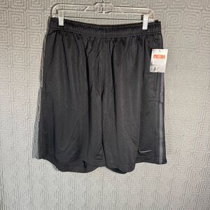 Nike Epic Shorts Gym Training Size Men's Large Black 450766-010 Pockets NWT